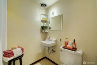 3rd bath with shower.