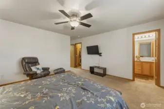 Walk-In Closet in Primary Bedroom