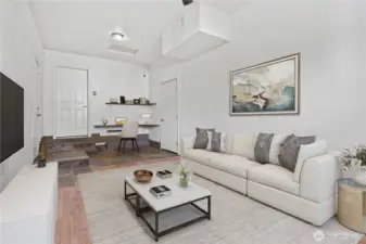 Bonus area virtually staged