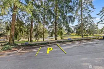 Parking spot #2 or B