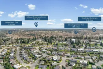 Surrounded by everyday conveniences including parks, top-rated schools, and Woodridge community amenities—all within close reach.