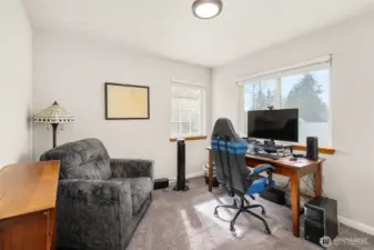Additional bedroom is an ideal space for an office, art room, exercise room. Endless possibilities.