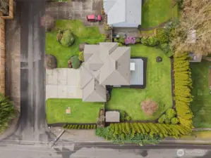 Located on a desirable corner lot