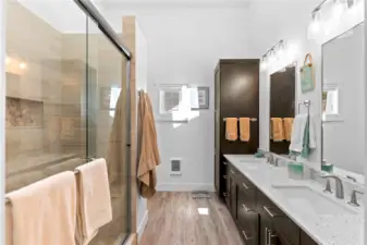 View of Primary Bathroom Suite.