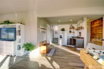 Bonus room looking towards bedrooms.