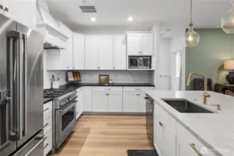 Custom chefs kitchen