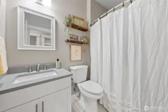 main level full bathroom