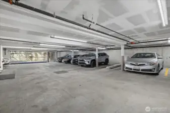 secured garage