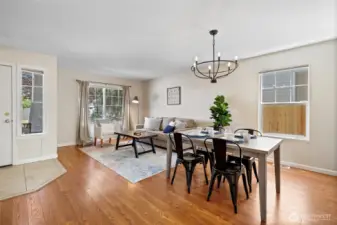 New dining room light fixture