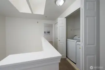 Large skylights provide plenty of natural light