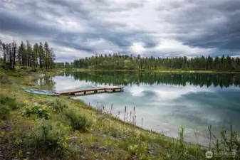 Horseshoe Lake spring.