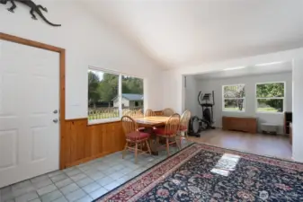 Looking toward living room/dining rooms