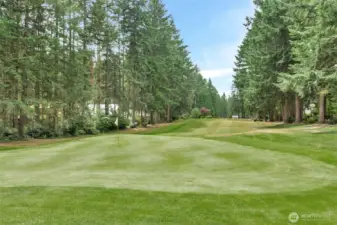 The golf course at Riviera.