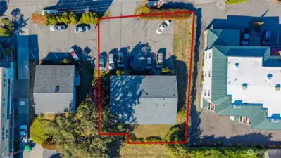 Property with property lines.