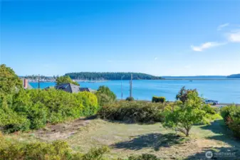 View of Oak Harbor looking to the Southeast and the marina.