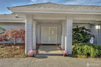 Grand Double Entry Rambler Entrance.