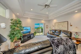 Family Room Off The Kitchen.