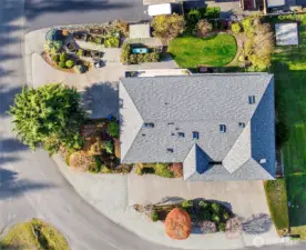 Drone View Of House & Lot Area.