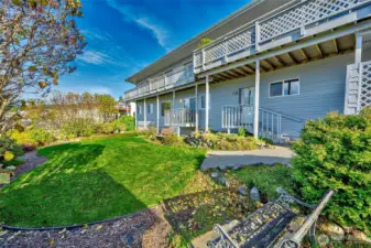 Low Maintenance Backyard Area.