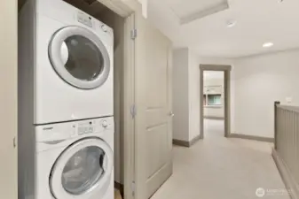 Upstairs laundry