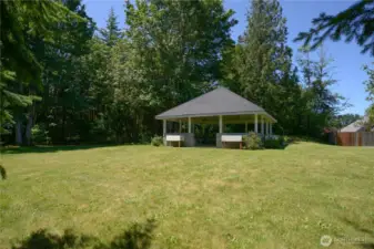 The Finisterre Heights neighborhood has tons of community space including fitness trails, a community gazebo and more!