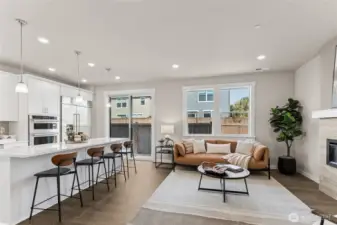 Home for sale faces south and will have a single-story neighbor directly behind - tons of light and private!