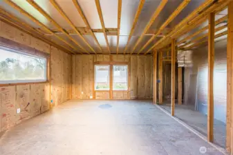 Addition - master bedroom suite