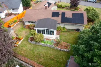 Check out that sunroom!