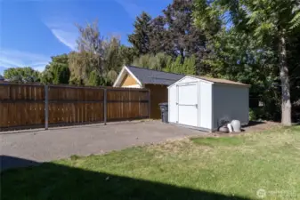 Storage Shed included. Long driveway for RV and or extra parking.