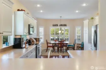 Nice eating nook