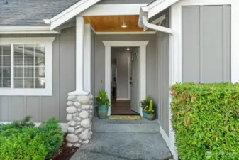 Charming Covered Entry