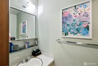 Half bath just off Primary.
