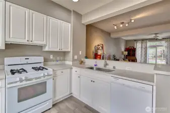 White on White Kitchen