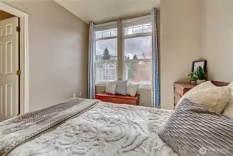 Second Bedroom Facing Front of Home