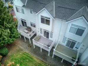 Middle Townhouse R103 with Cleaned Deck