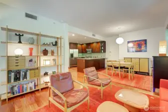 Welcome to S-307! Wonderful, light-filled open concept 1 bedroom + den condo, in the exciting 2200 Westlake Complex.