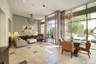 Common Area:  900 Lenora Lobby & Concierge.