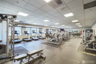 Common Area:  900 Lenora 2nd Floor Fitness Center