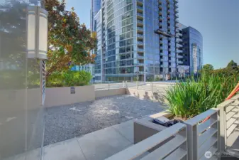 Common Area:  900 Lenora 3rd Floor Terrace Pet Relief Area
