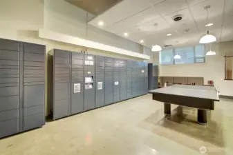 Common Area:  910 Lenora Main floor Amazon Lockers