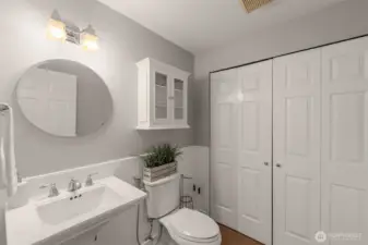 Powder room on main