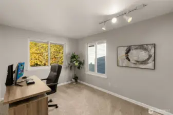 1 of 3 spacious upstairs bedrooms