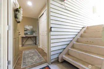 Welcome home to F-105. Smart 2 bedroom, 1.5 bath layout. *decor digitally staged.