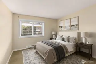 Second bedroom. *Digitally staged.