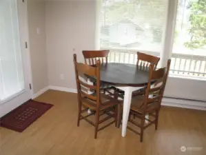 Dining right off of Kitchen.