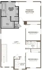 Upper Floor Layout