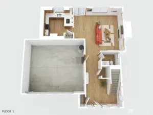Birds Eye View ~ Main Level