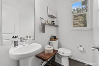Main floor powder (half) bath