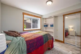 lower bedroom. large and spacious.