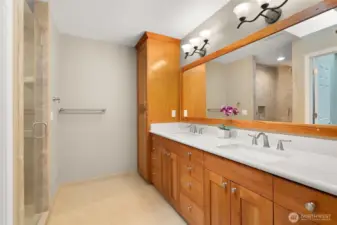 Primary bathroom fully updated!